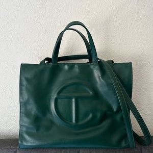 Telfar | Medium Shopping Tote in Dark Olive